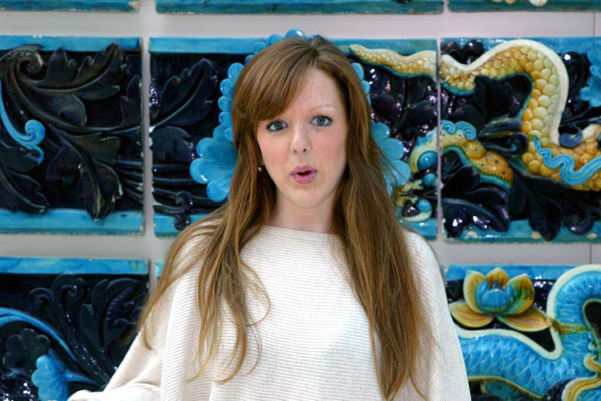 Claire's shocked moment