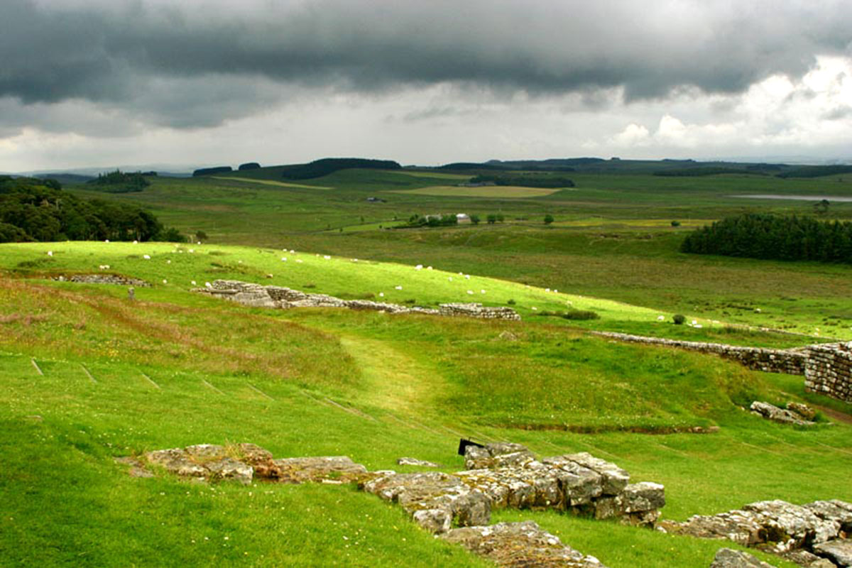 Scottish Highlands from the Hadrian’s Wall