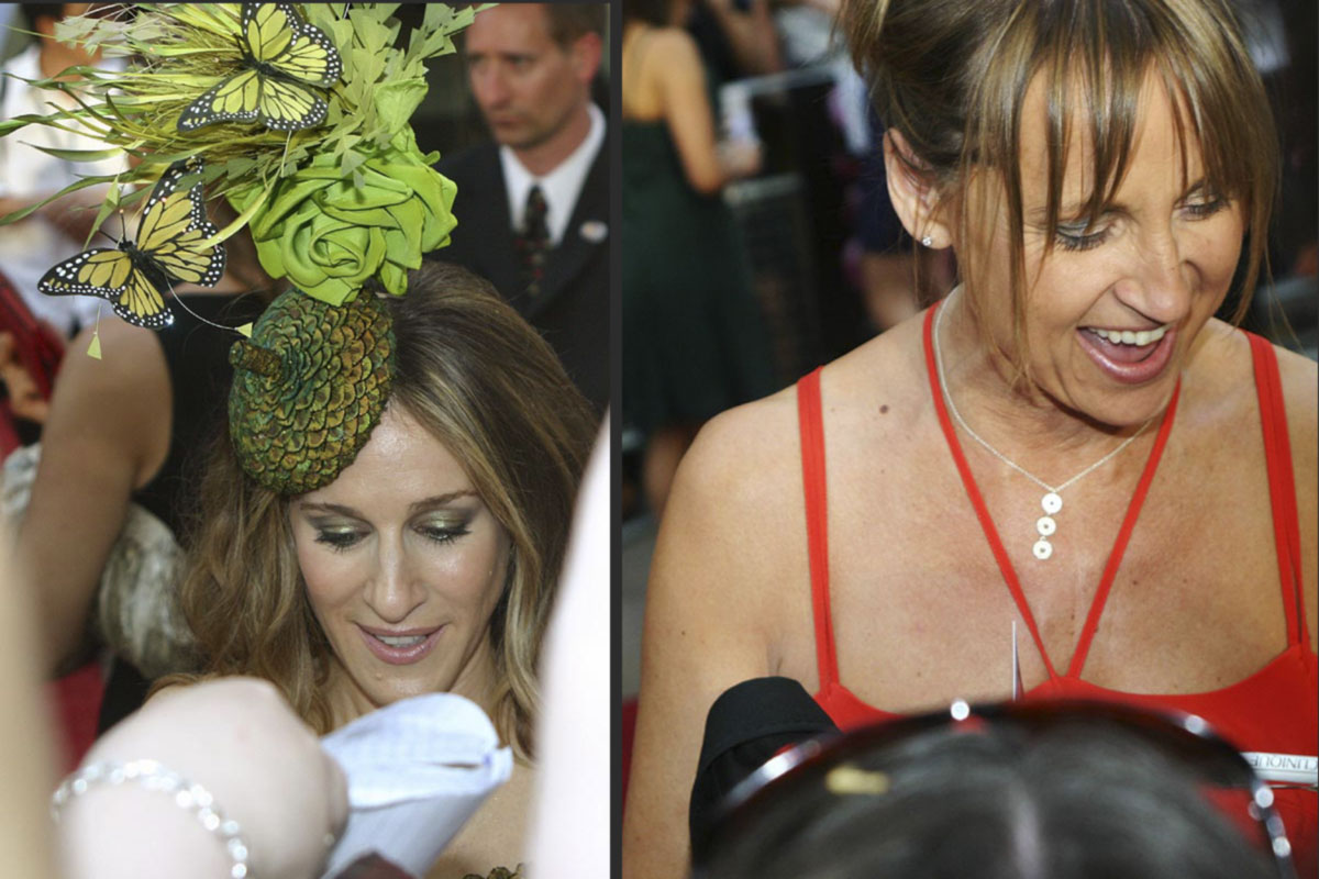 Sara Jessica Parker and Cynthia Nixon 